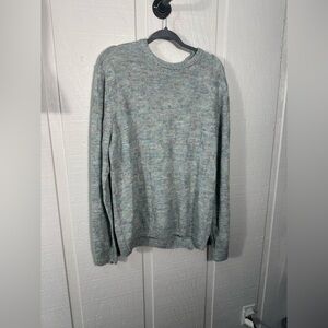 New Way Soft Cloth Crew Neck Multicolored Sweater Size Large NWOT